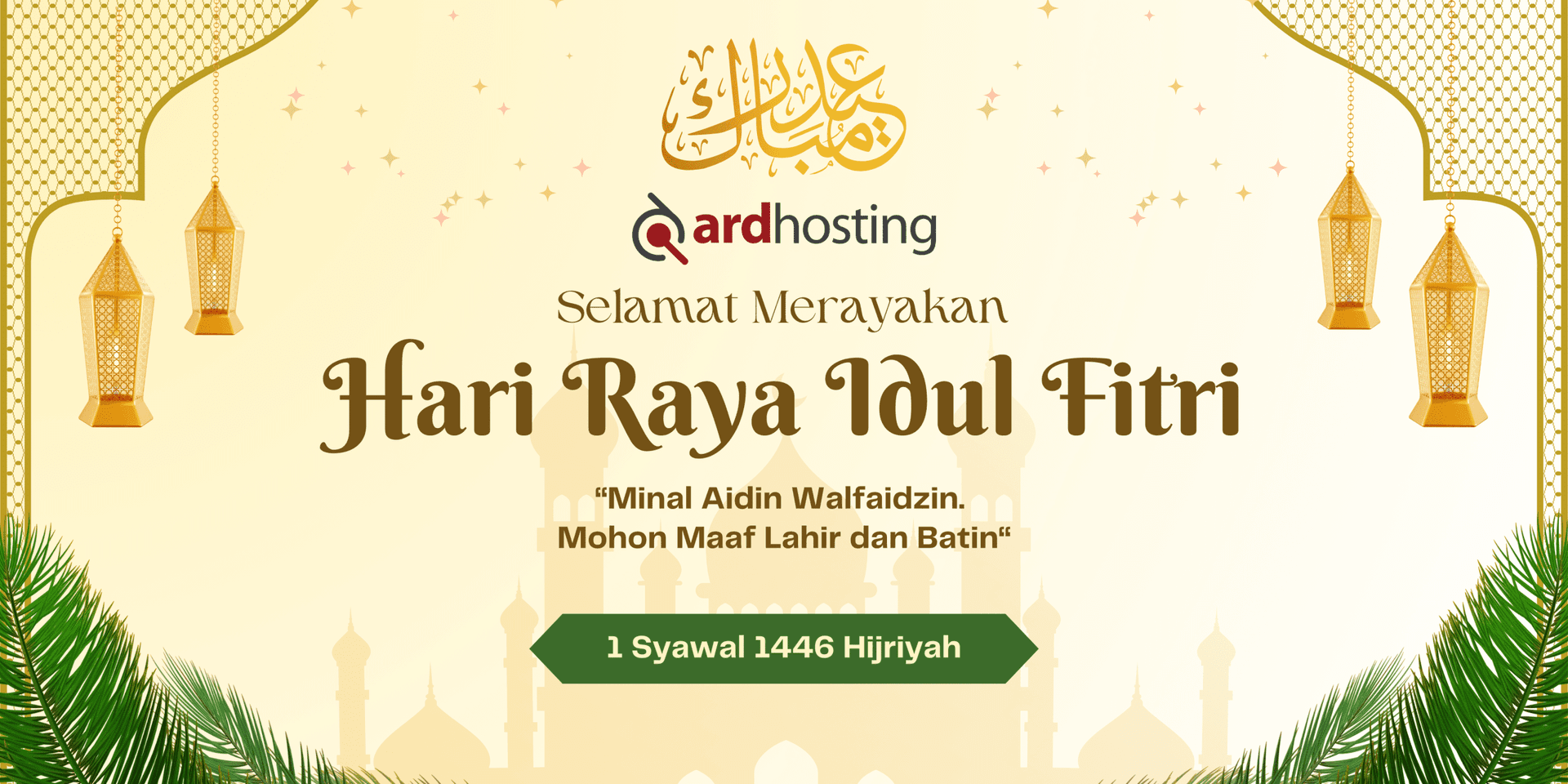 ArdHosting – Jam Operasional Support dan Billing Libur Lebaran 2025